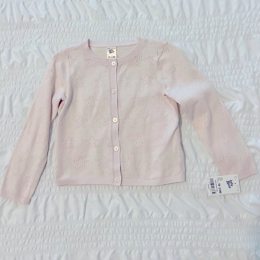 Light pink girls sweater. Size 18-24mo. Baby ‘gosh